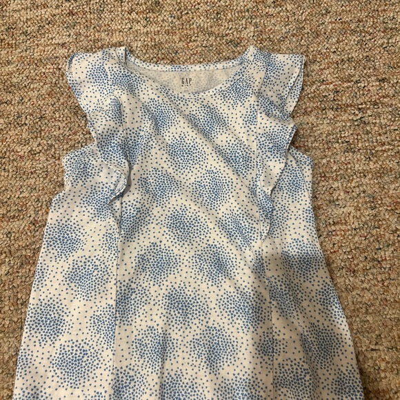 Blue and White Pajama Set - Picture 3 of 3